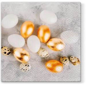 Pl Serwetki Golden Eggs