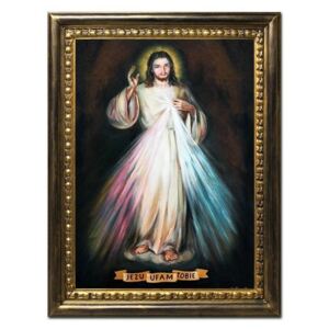 Obraz "Chrystus" ręcznie malowany 64x84cm