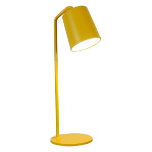 Lampa biurkowa FLAMING żółta