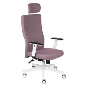 Krzesło Team Plus HD White, biurowe białe