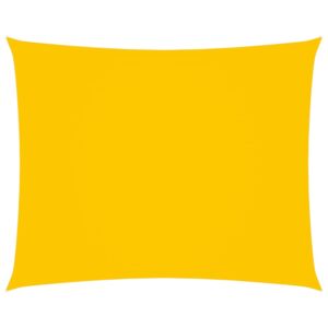 Prostokątny żagiel ogrodowy, tkanina Oxford, 4x5 m, żółty