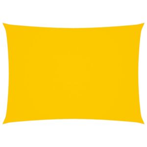 Prostokątny żagiel ogrodowy z tkaniny Oxford, 2x4 m, żółty