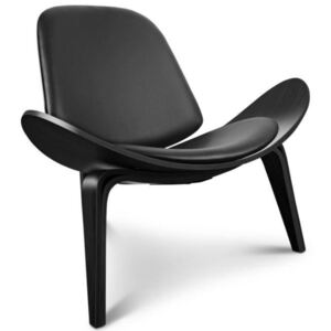 Krzesło inspirowane proj. Shell Chair - All Black
