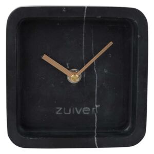 Zegar Luxury Time marmurowy czarny