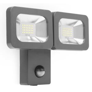 Smartwares Podwójny reflektor LED, 2x12 W, czarny, FLD2-A14B