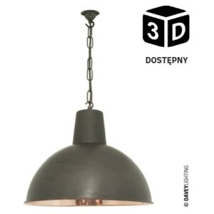 LAMPA WISZĄCA 7164 SPUN REFLECTOR - różne kolory aluminium