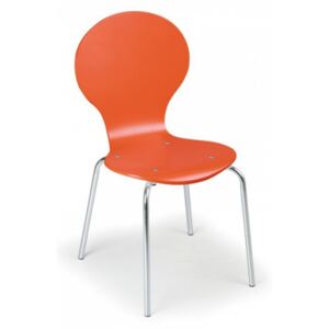 Krzesło drewniane Orange, 4 szt
