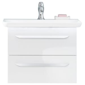 Zestaw mebli łazienkowych umywalka + szafka biała M9 60 LANZET 7204312