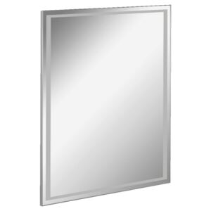 Eleganckie lustro łazienkowe 60 x 70 cm z oświetleniem LED FACKELMANN 84543