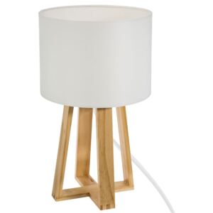Lampka stołowa MOLU, 35 cm, kolor biały