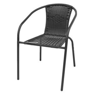 Krzesło ogrodowe Herkules 2 czarne