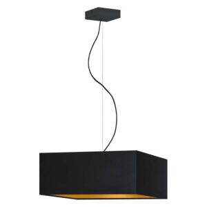 Lampa wisząca glamour z czarnym stelażem - EX360-Sangriv - 5 kolorów