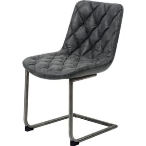 Krzesło Grid 45x84 cm czarne