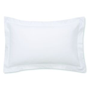 Biała poszewka na poduszkę z satyny bawełnianej Bianca Luxury, 50x75 cm