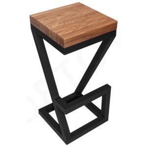 Krzesło barowe HOKER X - loft - industrial