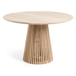 Stół z drewna tekowego La Forma Irune, ø 120 cm