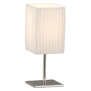 GLOBO Lampa stołowa BAILEY, chrom biały, 10x10x26 cm, 24660