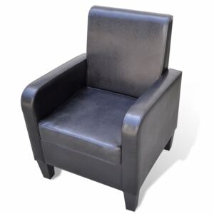 Fotel PERVOI, czarny, 61x60x79,5 cm