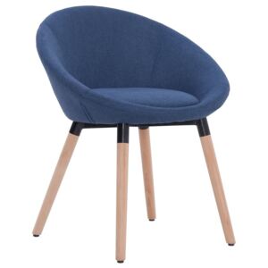 Krzesło do jadalni VIDAXL, niebieskie