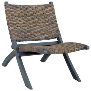 Krzesło, VIDAXL, szare, 60x77x70 cm