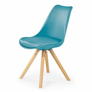 Krzesło na drewnianych nogach do jadalni K201