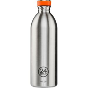 Butelka na wodę Urban Bottle Basic 1 l srebrna