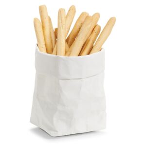 Koszyk na żywność Roll-Down-Bag, kolor biały, Ø12 cm, ZELLER