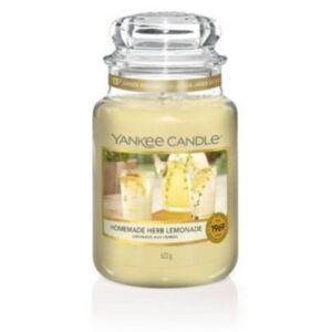 Świeca Yankee Candle Homemade Herb Lemonade, duży słoik (623g)