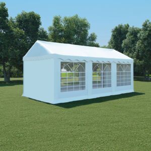 Namiot ogrodowy PVC, 3 x 6 m, biały
