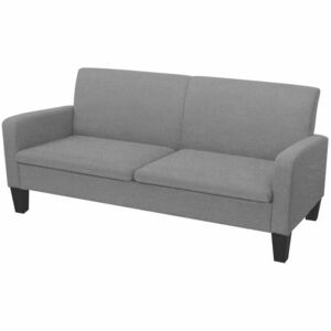 2-osobowa sofa, ciemnoszara, 180x65x76 cm
