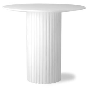 Stolik Pillar okrągły biały