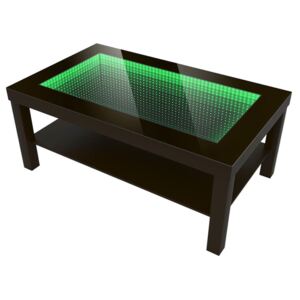 Stolik z podświetleniem LED z efektem głębi 3D 90x55x45cm