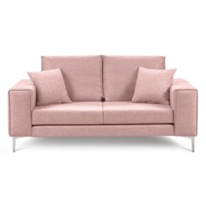 Różowa sofa 2-osobowa Cosmopolitan Design Cartagena