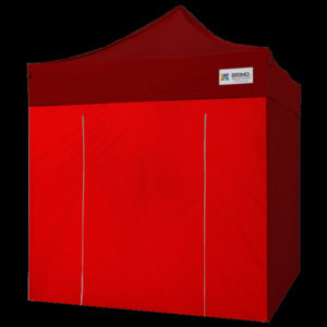BRIMO - 4m ściana ALU namiot 4x4m - Czerwony