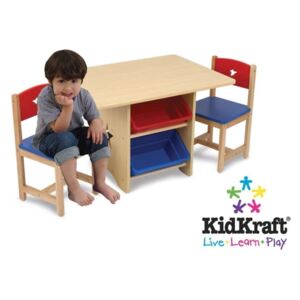 KidKraft Stolik dla dzieci z 2 krzesłami z gwiazdką