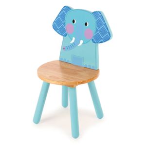 Krzesło drewniane dla dzieci słoń