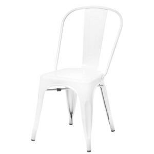 SELSEY Krzesło Tolader białe