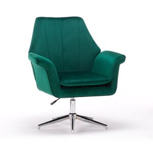 Zielony fotel obrotowy ERNESTO ( SC-M9038 ) / welur