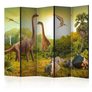 SELSEY Parawan 5-częściowy – Dinozaury