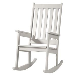 SELSEY Krzesło bujane Belidia białe