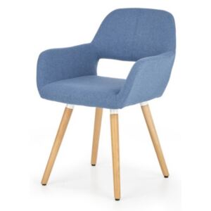 SELSEY Krzesło Prado niebieskie