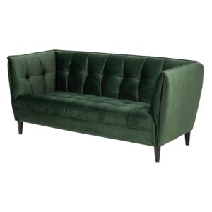 SELSEY Sofa Beleni zielona 182 cm pikowana