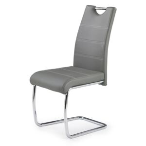 SELSEY Krzesło tapicerowane Botovo szare