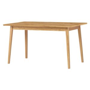SELSEY Stół rozkładany Veneer 140-180x80 cm dąb naturalny