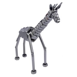 Metalowa figurka Żyrafa. Prezent dla wielbiciela zwierząt