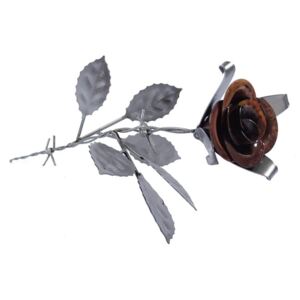 Metalowa figurka-stojak Róża z kolcami