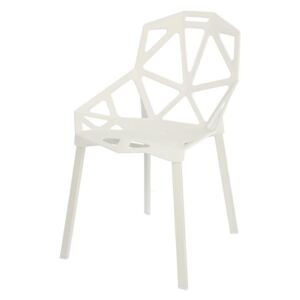 SELSEY Krzesło Nubera białe