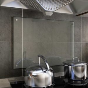 Panel ochronny do kuchni, przezroczysty, 70x50 cm, szkło