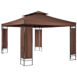 Tectake 403273 pawilon namiot ogrodowy luxus leyla - brązowy