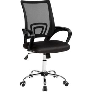 Tectake 401789 krzesło biurowe marius - czarny